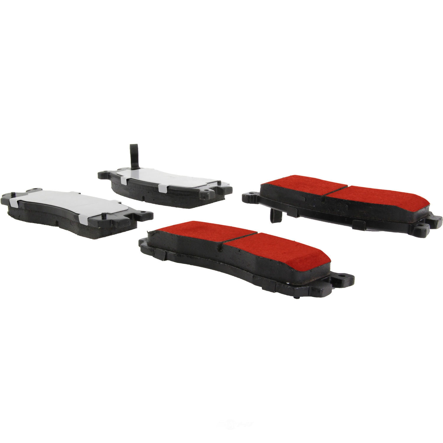 Centric Parts 500.05531 PQ PRO Disc Brake Pads with Hardware, multi-layer mechanically-attached