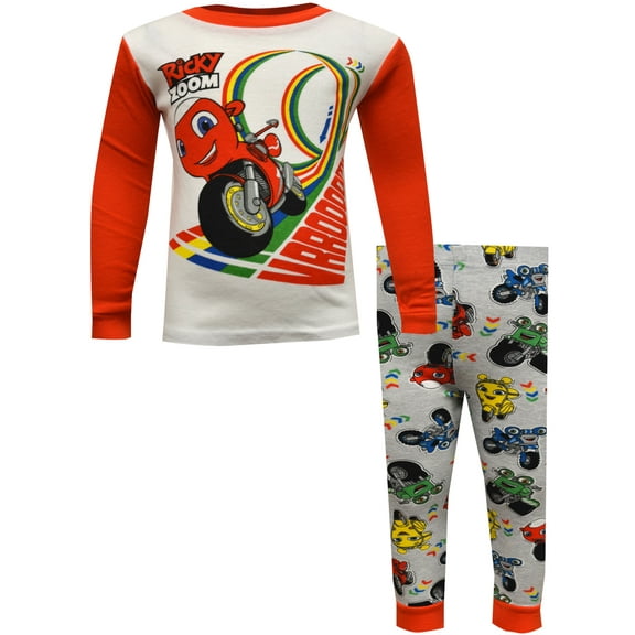 Centric Brands Boys Nickelodeon Ricky Zoom Vroom Cotton Toddler Pajamas (2T)