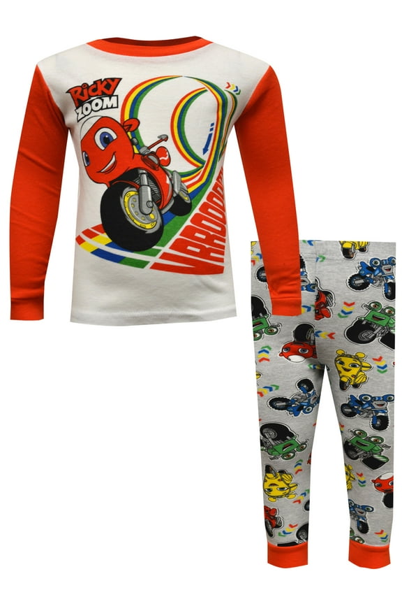 Boys Nickelodeon Ricky Zoom Vroom Cotton Toddler Pajamas (4T)