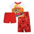 thumbnail image 1 of Centric Brands Disney Cars Boys' 3-Piece Pajama Set, Short Sleeve Shirt, Shorts & Pants, Lightning McQueen, Sizes 4-10, 1 of 2