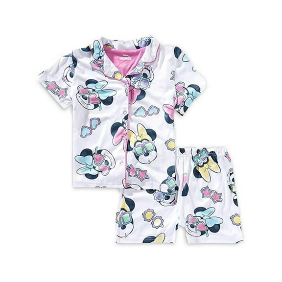 Character Toddler Top and Shorts Pajama Coat Set, 2-Pieces, Sizes 2T-5T