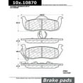 thumbnail image 1 of Centric Parts 106.10870 106 Series Posi Quiet Semi Metallic Brake Pad, 1 of 5