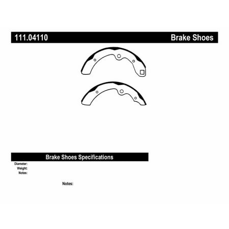 Centric Parts 111.04110 Brake Shoe