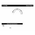thumbnail image 1 of Centric Parts 111.07580 Brake Shoe, 1 of 3