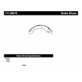 thumbnail image 1 of Centric Parts 111.08010 Brake Shoe, 1 of 4