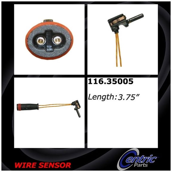 Centric Parts 116.35005 Brake Pad Sensor Fits select: 2003-2015 MERCEDES-BENZ E, 2016-2021 MERCEDES-BENZ GLC