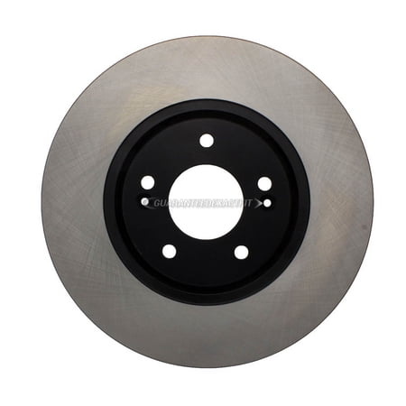Centric Parts 120.51026 Premium Brake Rotor with E-Coating Fits select: 2007-2012 HYUNDAI VERACRUZ