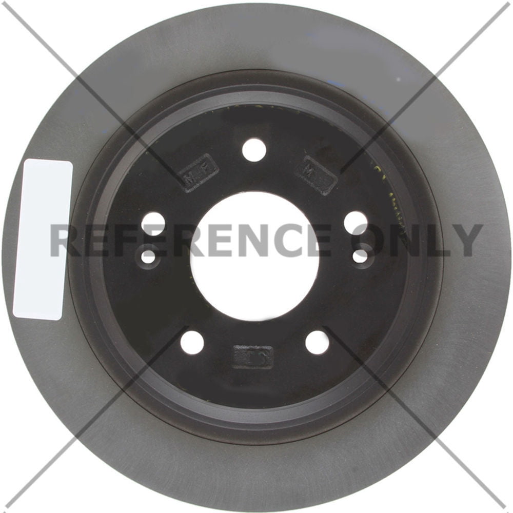 Centric Parts 120.51057 Centric Premium Disc Brake Rotors, split-core castings for uniform heat