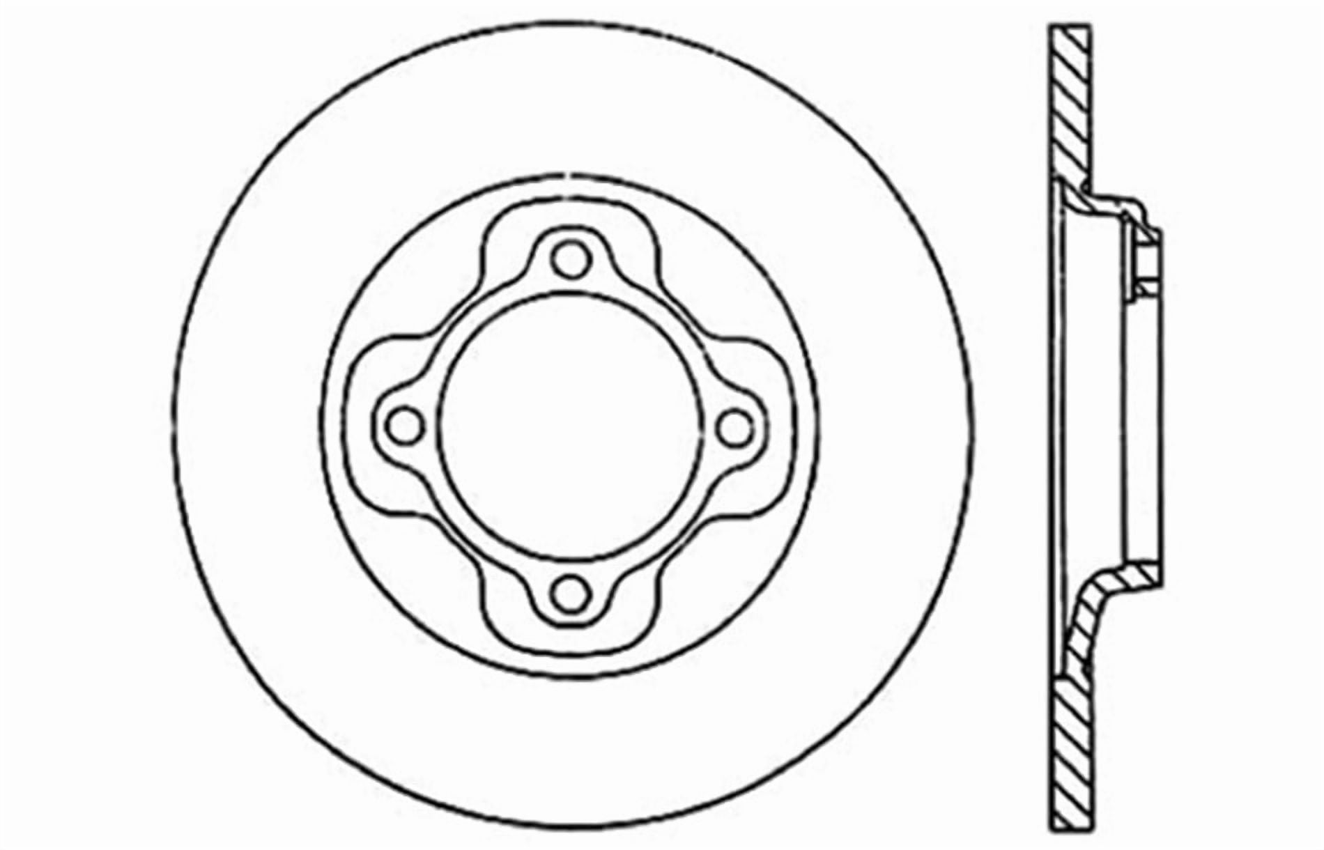 FVP 121.45010 Disc Brake Rotor