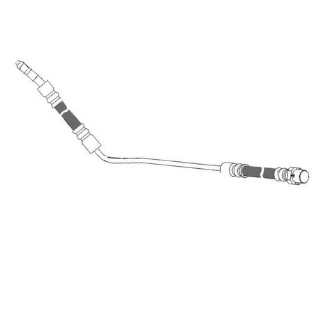 Centric Parts Brake Hydraulic Hose P/N:150.34311 Fits select: 2000-2006 BMW X5