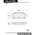 thumbnail image 1 of Centric Parts - Ceramic Pads, 1 of 4