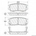 thumbnail image 1 of Centric Parts - Ceramic Pads, 1 of 4