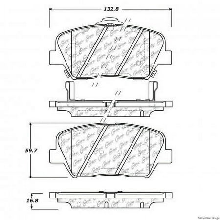 Centric Parts - Ceramic Pads
