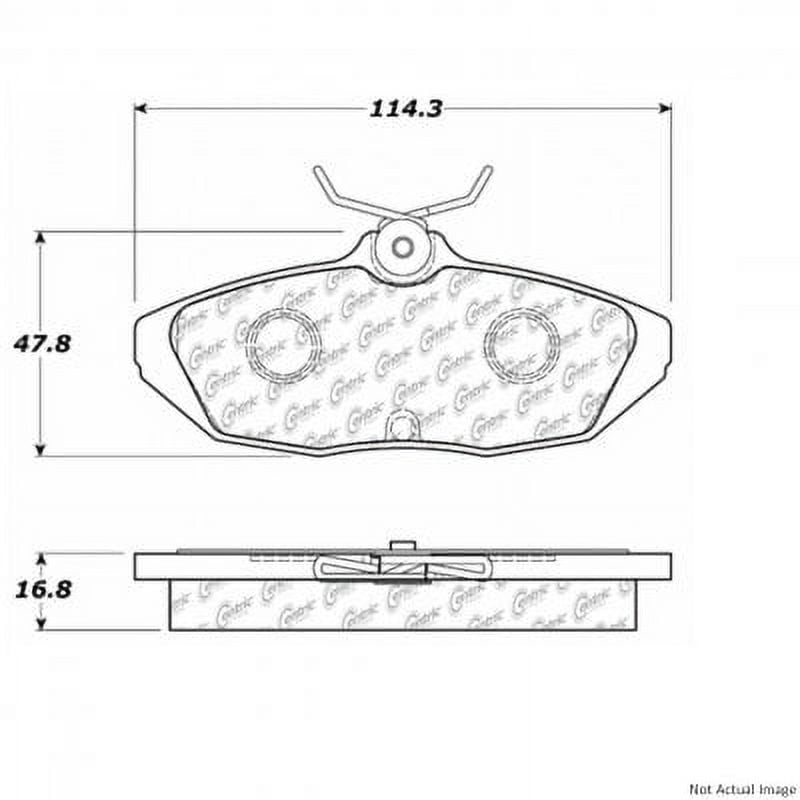 Centric Parts - Ceramic Pads