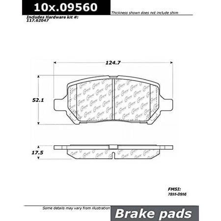 Centric Parts - Ceramic Pads