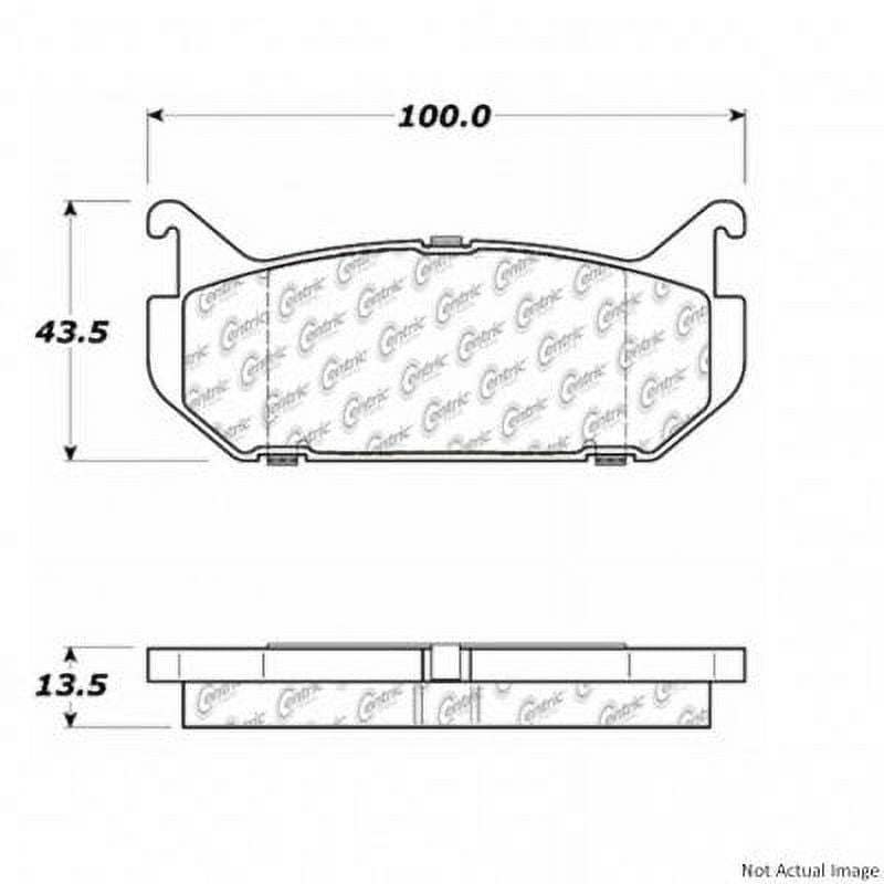 Centric Parts - Ceramic Pads