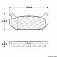 thumbnail image 1 of Centric Parts - Ceramic Pads, 1 of 4