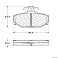 thumbnail image 1 of Centric Parts - Ceramic Pads, 1 of 4