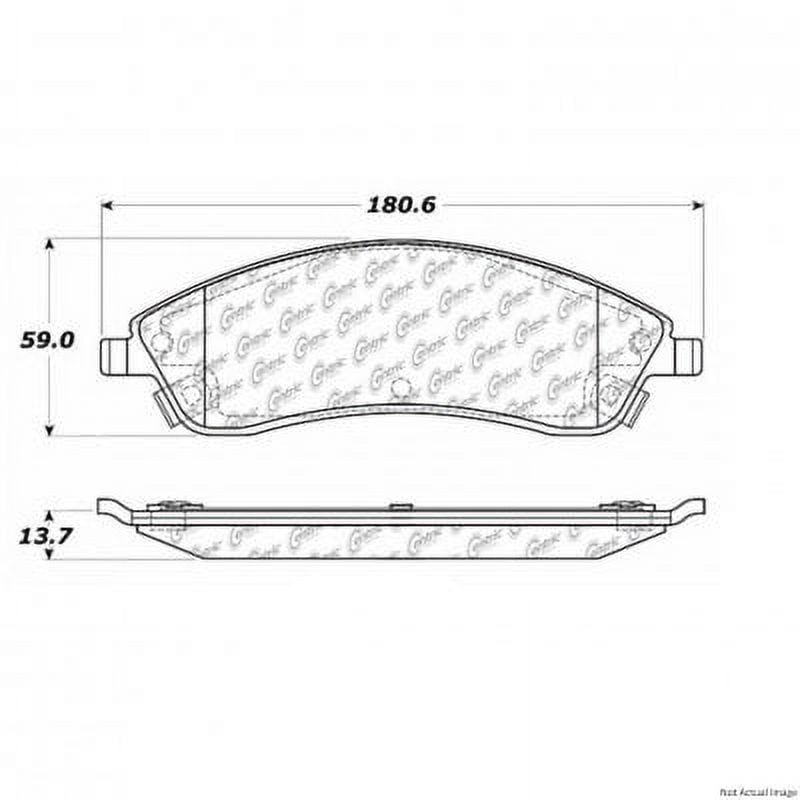 Centric Parts - Ceramic Pads