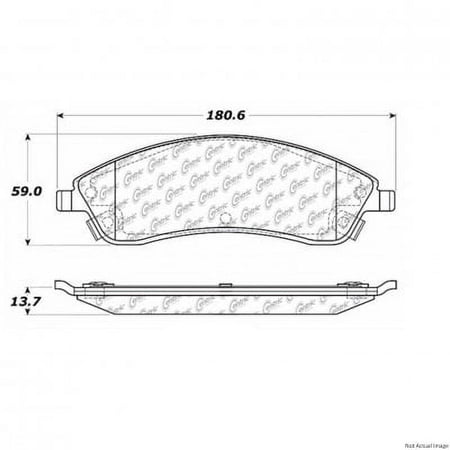 Centric Parts - Ceramic Pads