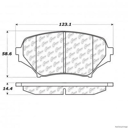 Centric Parts - Ceramic Pads