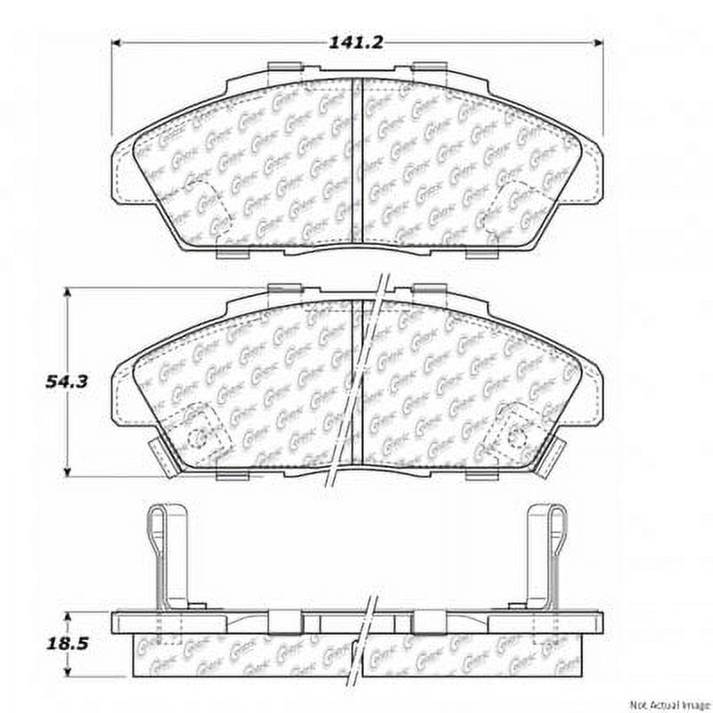 Centric Parts - Ceramic Pads
