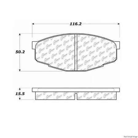 Centric Parts - Ceramic Pads