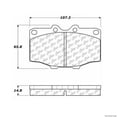 thumbnail image 1 of Centric Parts - Ceramic Pads, 1 of 4