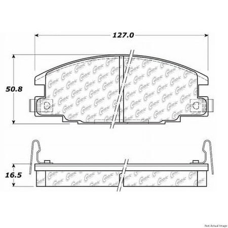 Centric Parts - Ceramic Pads