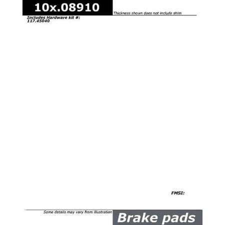 Centric Parts - Ceramic Pads
