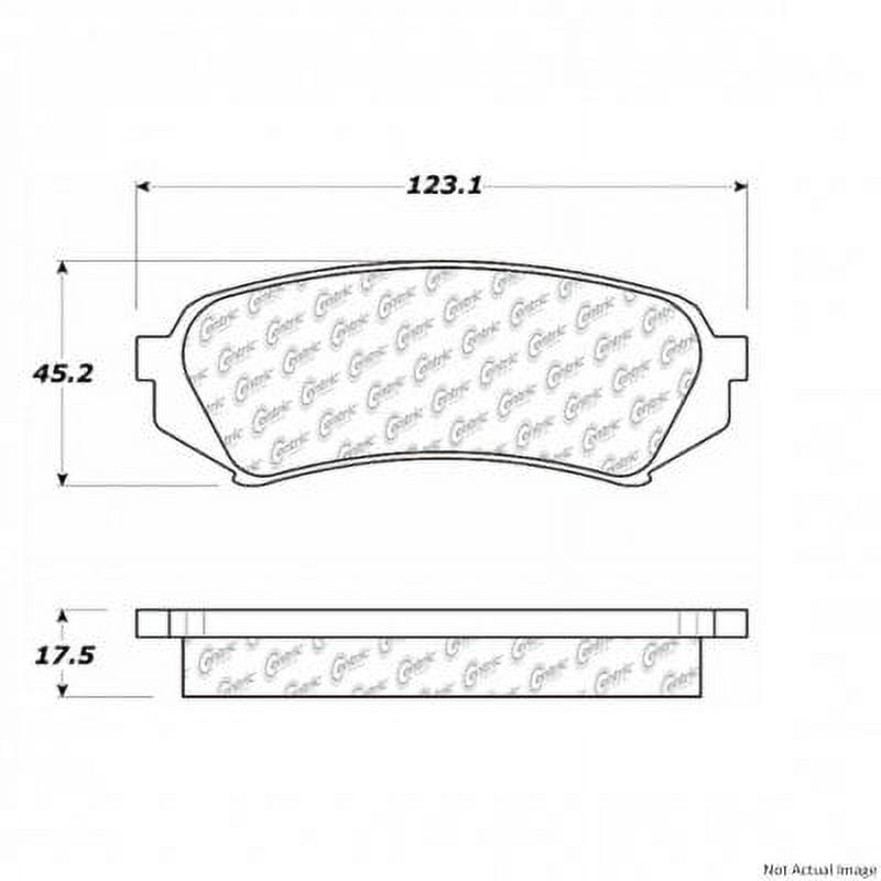 Centric Parts - Ceramic Pads