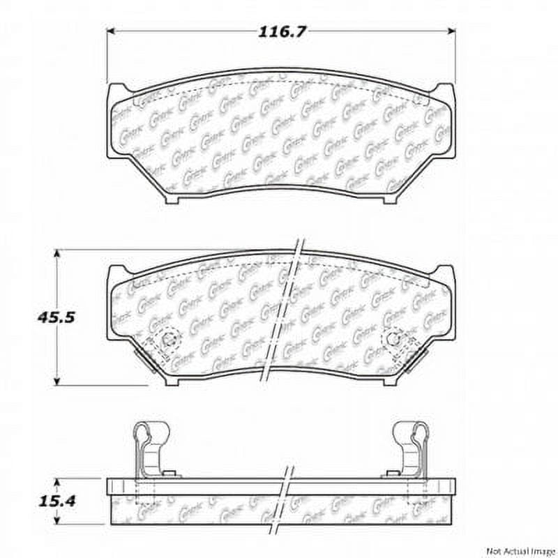 Centric Parts - Ceramic Pads