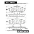 thumbnail image 1 of Centric Parts - Ceramic Pads, 1 of 4