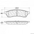 thumbnail image 1 of Centric Parts - Ceramic Pads, 1 of 4