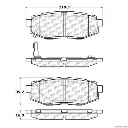 Centric Parts - Ceramic Pads