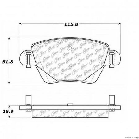 Centric Parts - Ceramic Pads