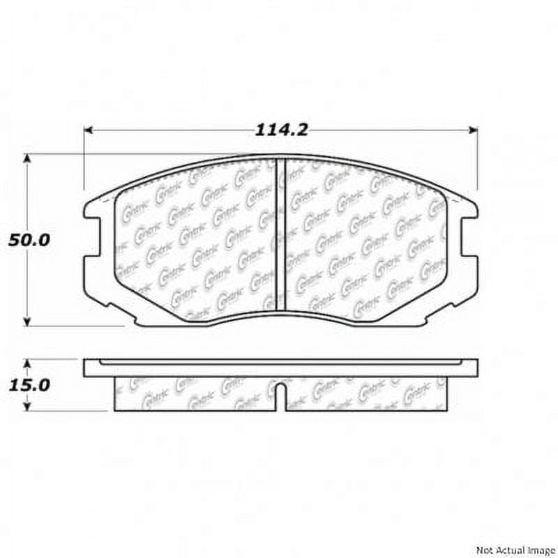 Centric Parts - Ceramic Pads