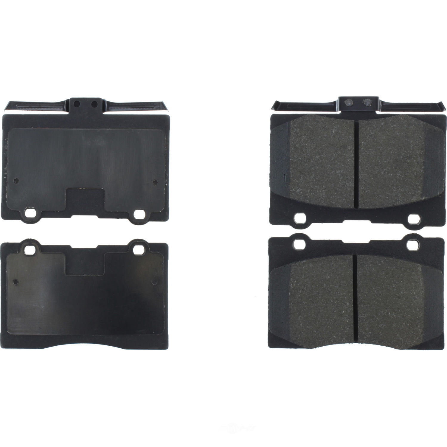 Centric Parts 300.10910 Centric Premium Semi-Metallic Brake Pads with Shims and Hardware