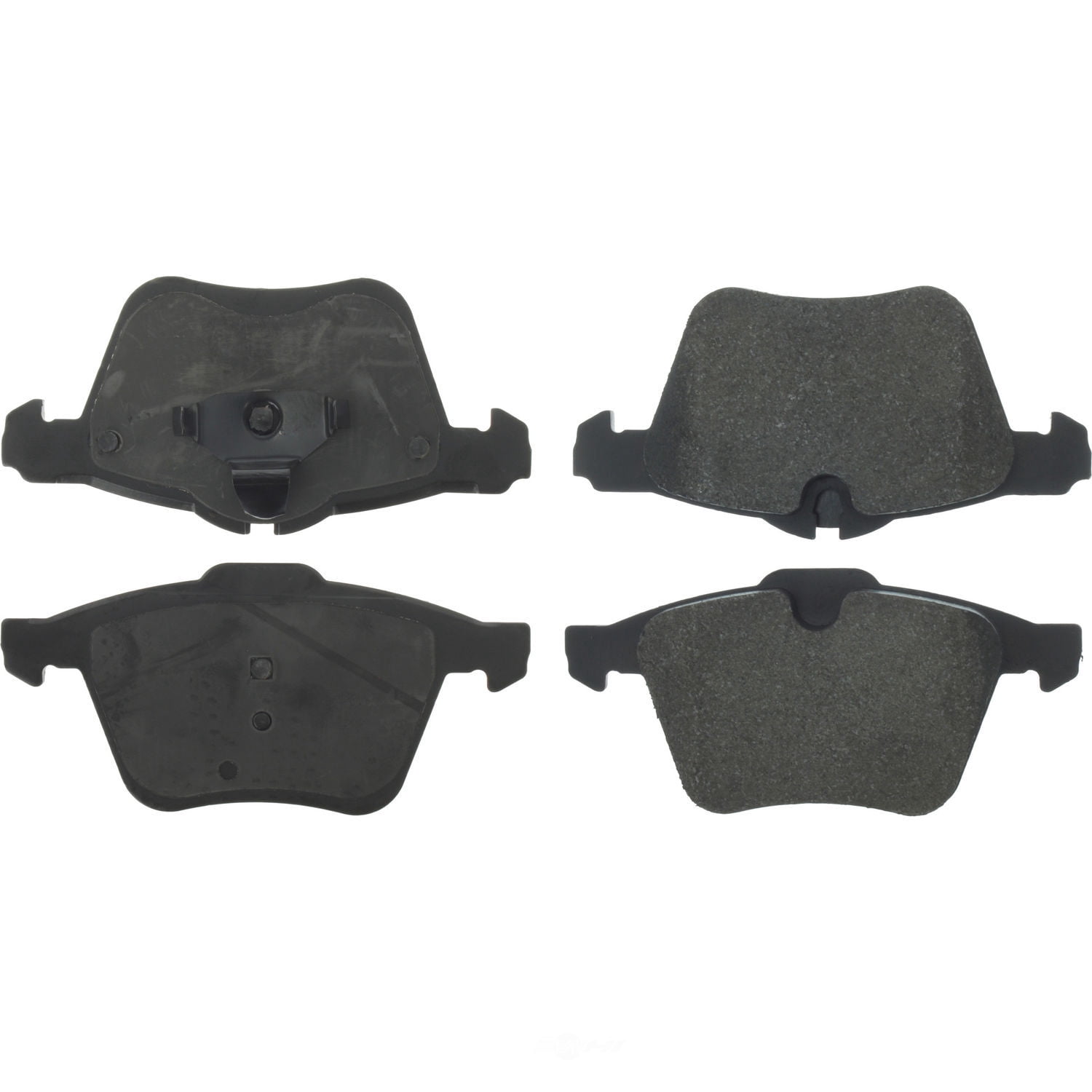 Centric Parts 300.12400 Centric Premium Semi-Metallic Brake Pads with Shims and Hardware
