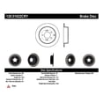 thumbnail image 1 of Centric Parts Disc Brake Rotor P/N:120.51022 Fits select: 2006-2009 HYUNDAI AZERA, 2007-2009 KIA AMANTI, 1 of 6