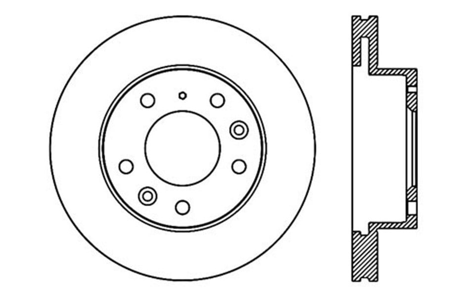 FVP 121.45038 Disc Brake Rotor