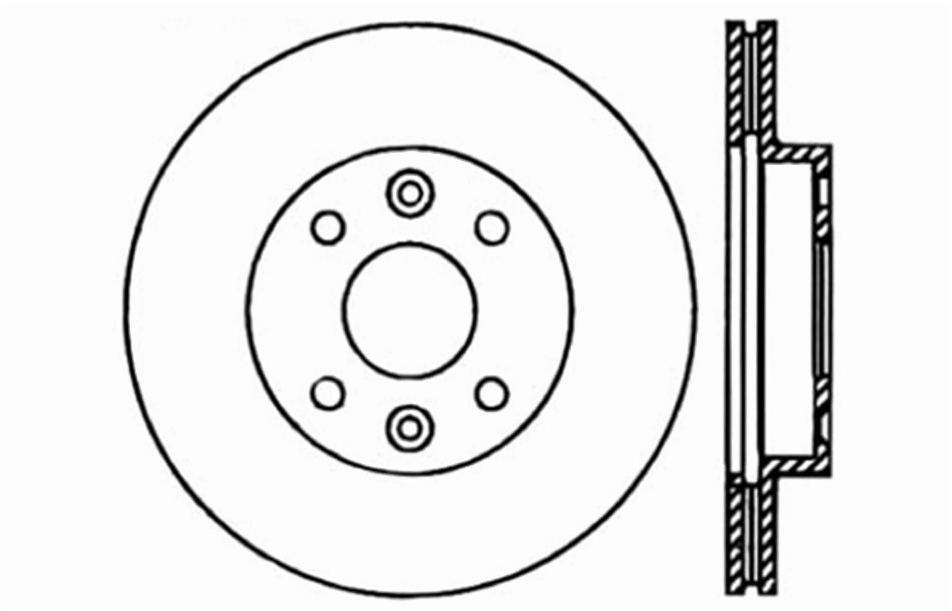 FVP 121.50007 Disc Brake Rotor