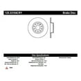 thumbnail image 1 of Centric Parts Disc Brake Rotor P/N:125.33104 Fits select: 2005-2011 AUDI A6, 1 of 3
