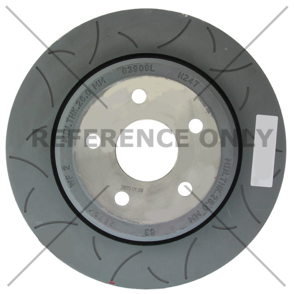 Centric Parts Disc Brake Rotor P/N:126.58009 Fits select: 2017-2021 DODGE DURANGO, 2018 JEEP GRAND CHEROKEE TRAILHAWK