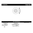 thumbnail image 1 of Centric Parts Disc Brake Rotor P/N:127.65107L Fits select: 2005-2012 FORD ESCAPE, 2005-2011 MERCURY MARINER, 1 of 2