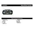 thumbnail image 1 of Centric Parts Drum Brake Wheel Cylinder P/N:134.63012 Fits select: 1966-1969 AMERICAN MOTORS RAMBLER, 1970-1976 AMERICAN MOTORS GREMLIN, 1 of 4