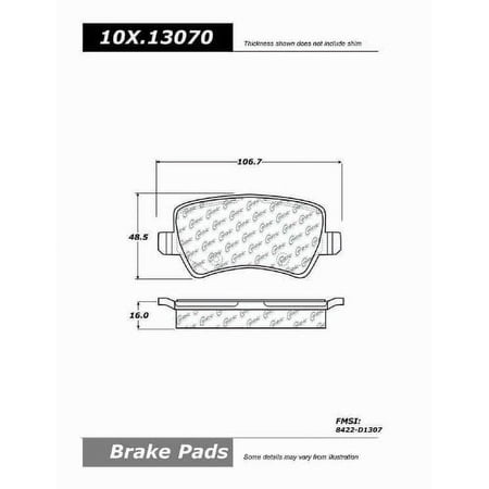 Centric Parts - Metallic Pads