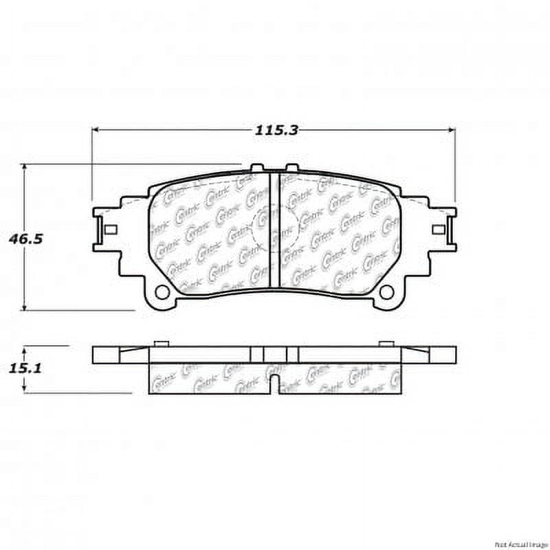Centric Parts - Metallic Pads