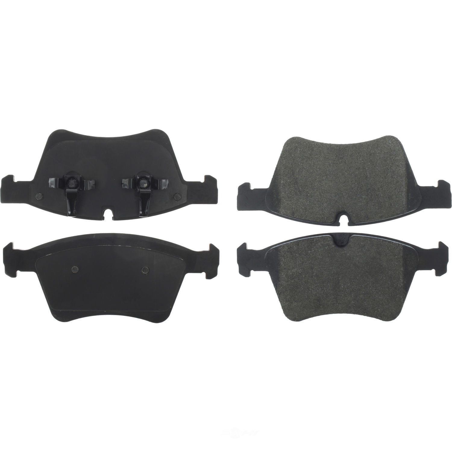 Centric Parts 300.12720 Centric Premium Semi-Metallic Brake Pads with Shims and Hardware