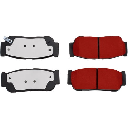 Centric Parts 500.09541 PQ PRO Disc Brake Pads with Hardware, multi-layer mechanically-attached